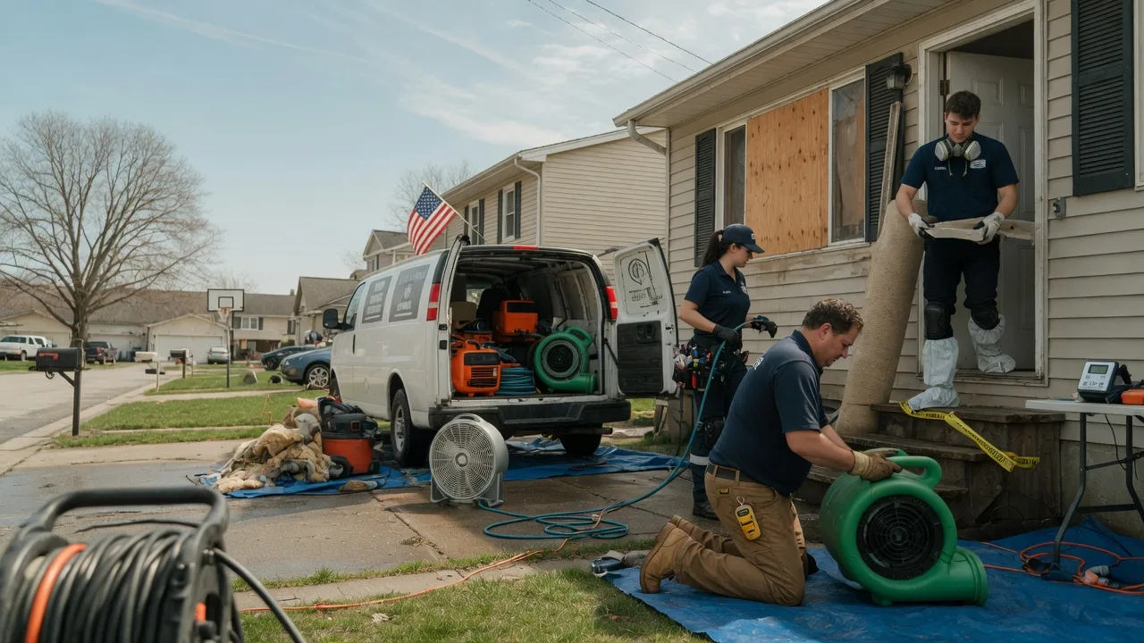 Water Damage Restoration in Hannaford, ND near me